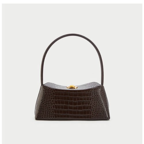 New Women's Alligator French Shoulder Bag